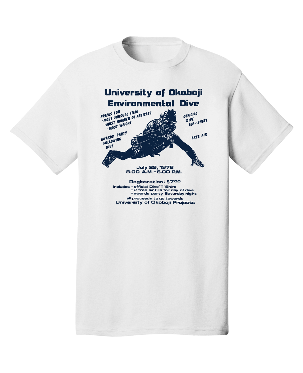 U of O *Throwback Collection* Dive Tee