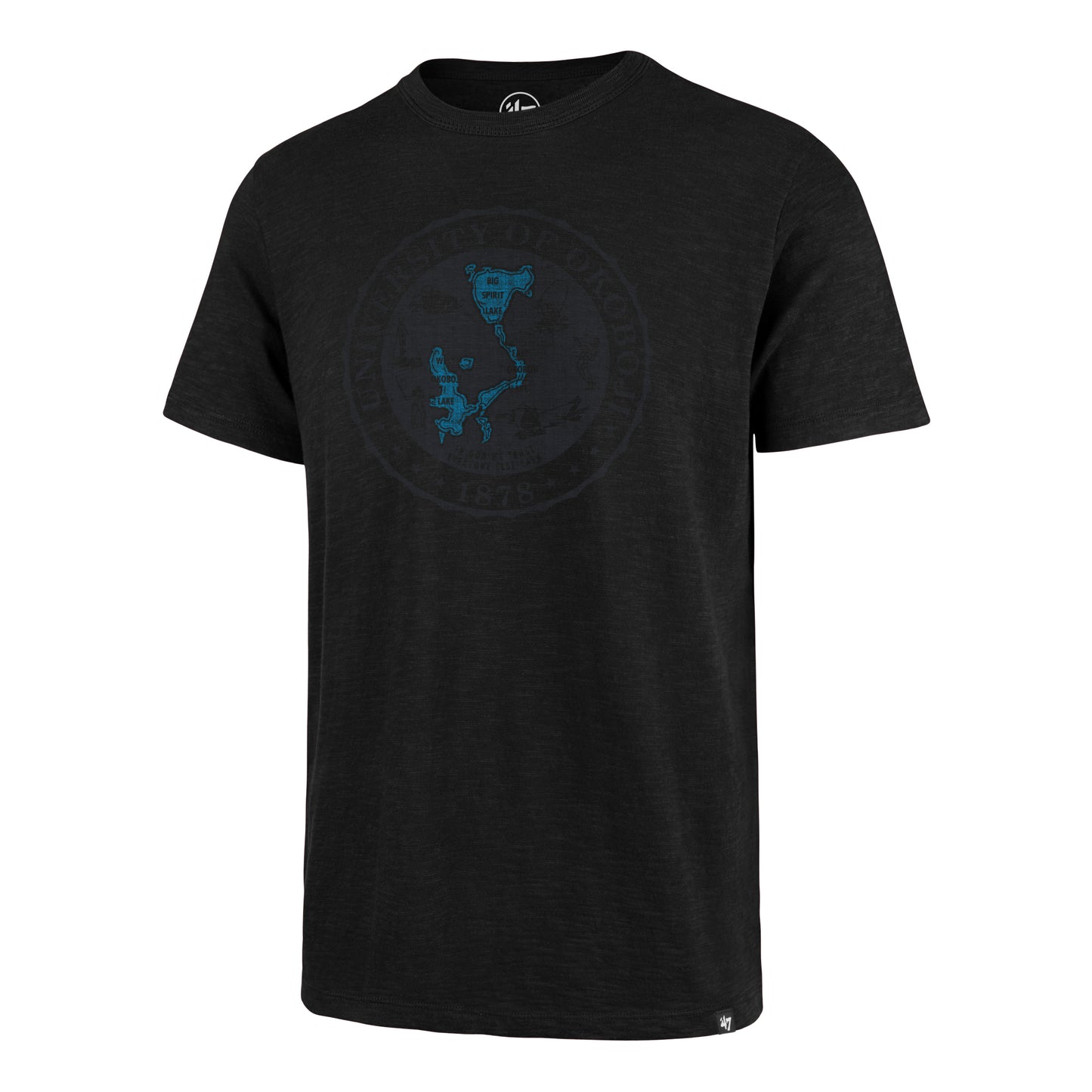 Blue Water Smoke Crest Okoboji Tee