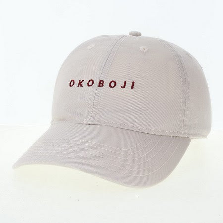 OKOBOJI Relaxed Twill Adjustable Hat - Stone