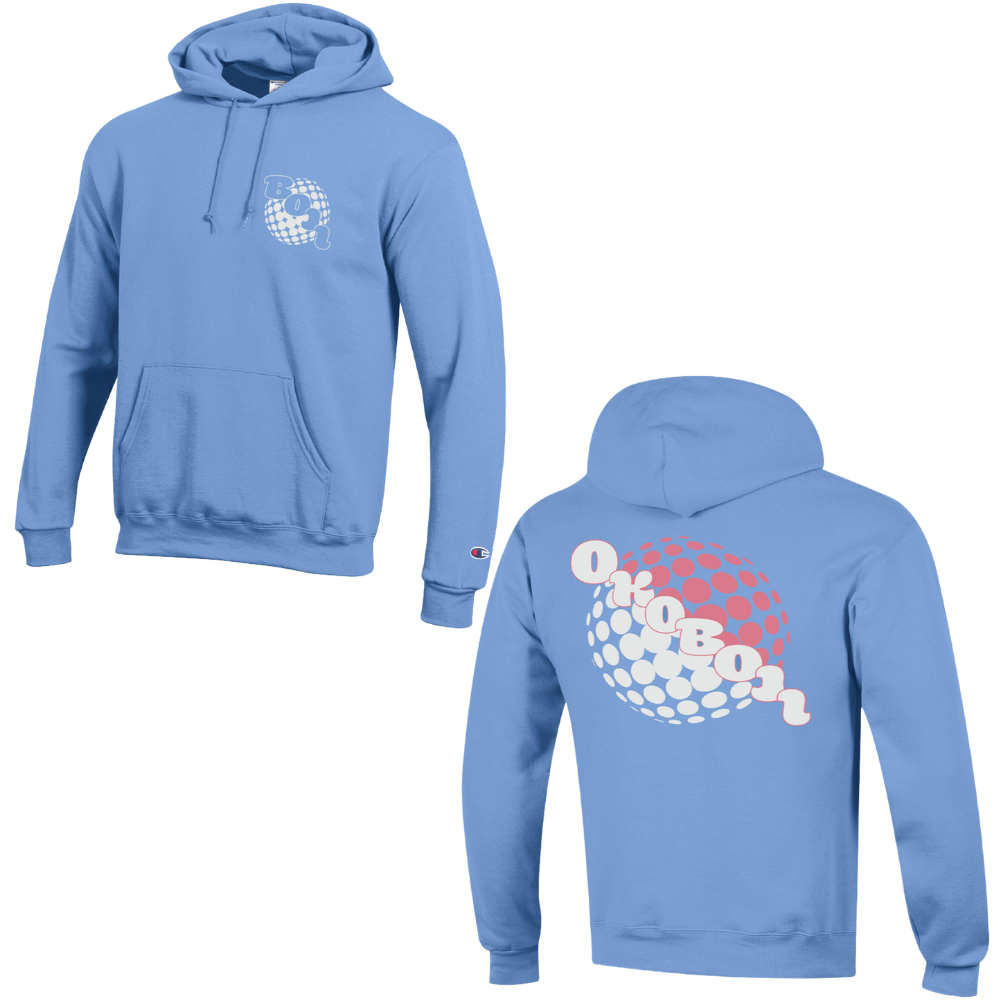 Okoboji Puff Hood - Blue