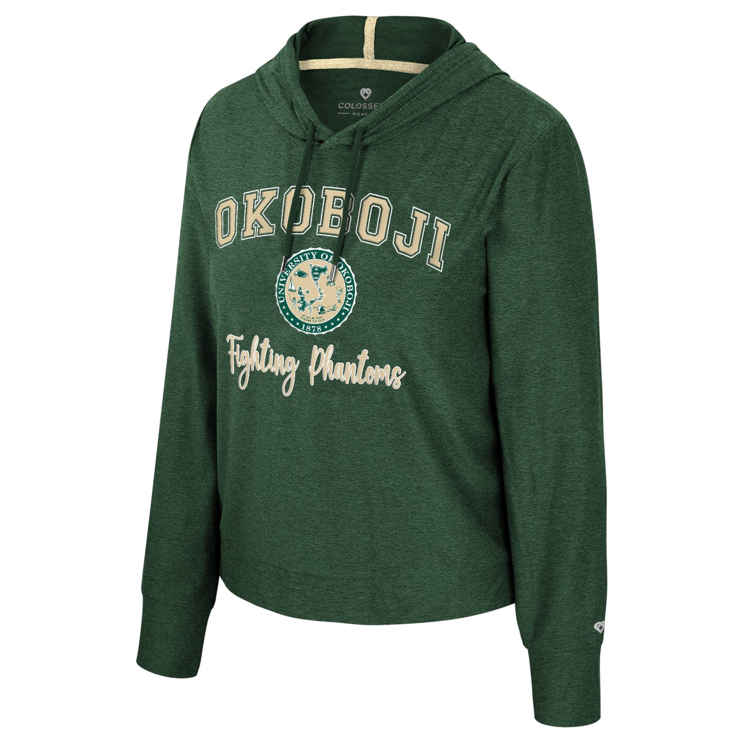 Okoboji Fighting Phantoms SKIPPER HOODED L/S TEE