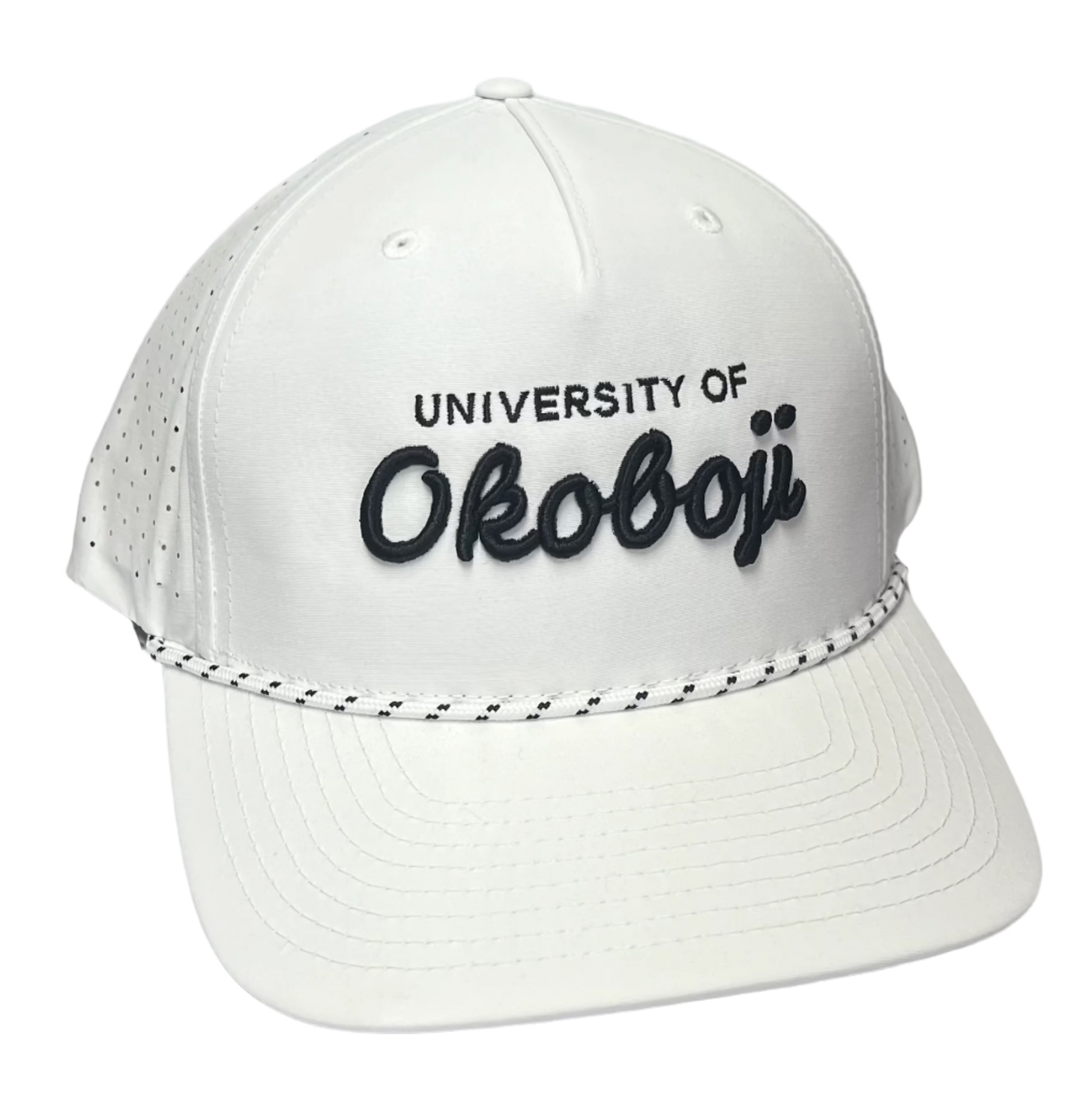 University of Okoboji LASER PERF PERFORMANCE ROPE CAP