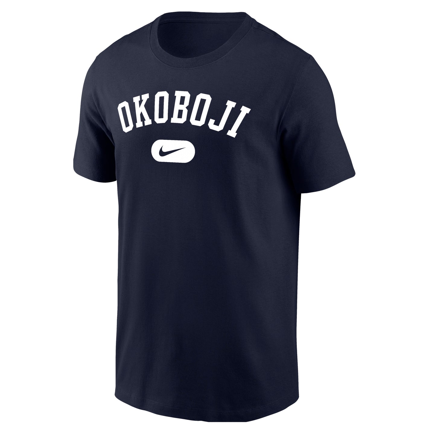 Okoboji SWOOSH Core Cotton Short Sleeve Tee - Navy