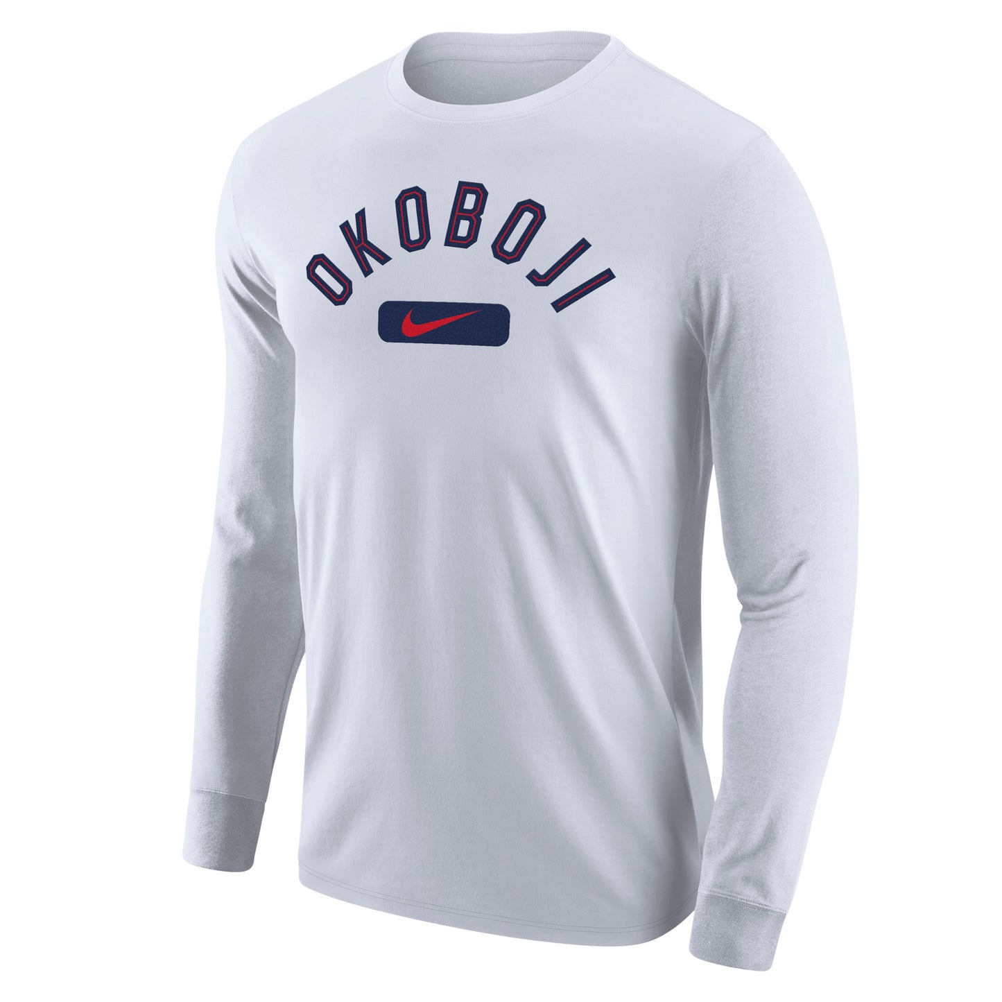 U-BOJI CORE COTTON LONG SLEEVE TEE - White