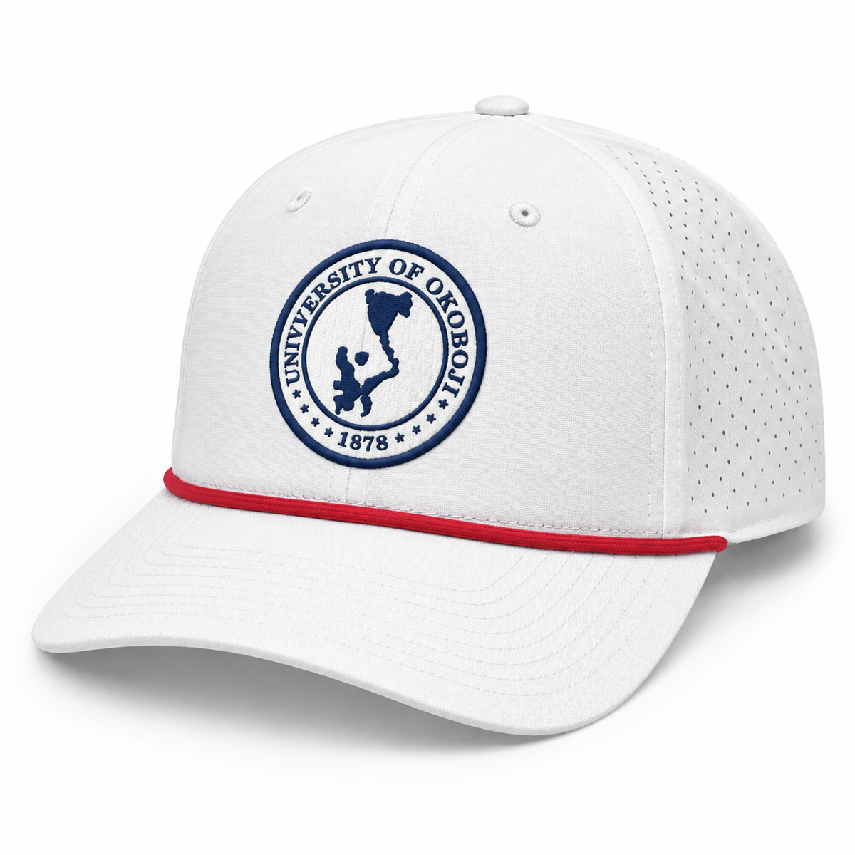 University of Okoboji Monaco Performance Rope Snapback