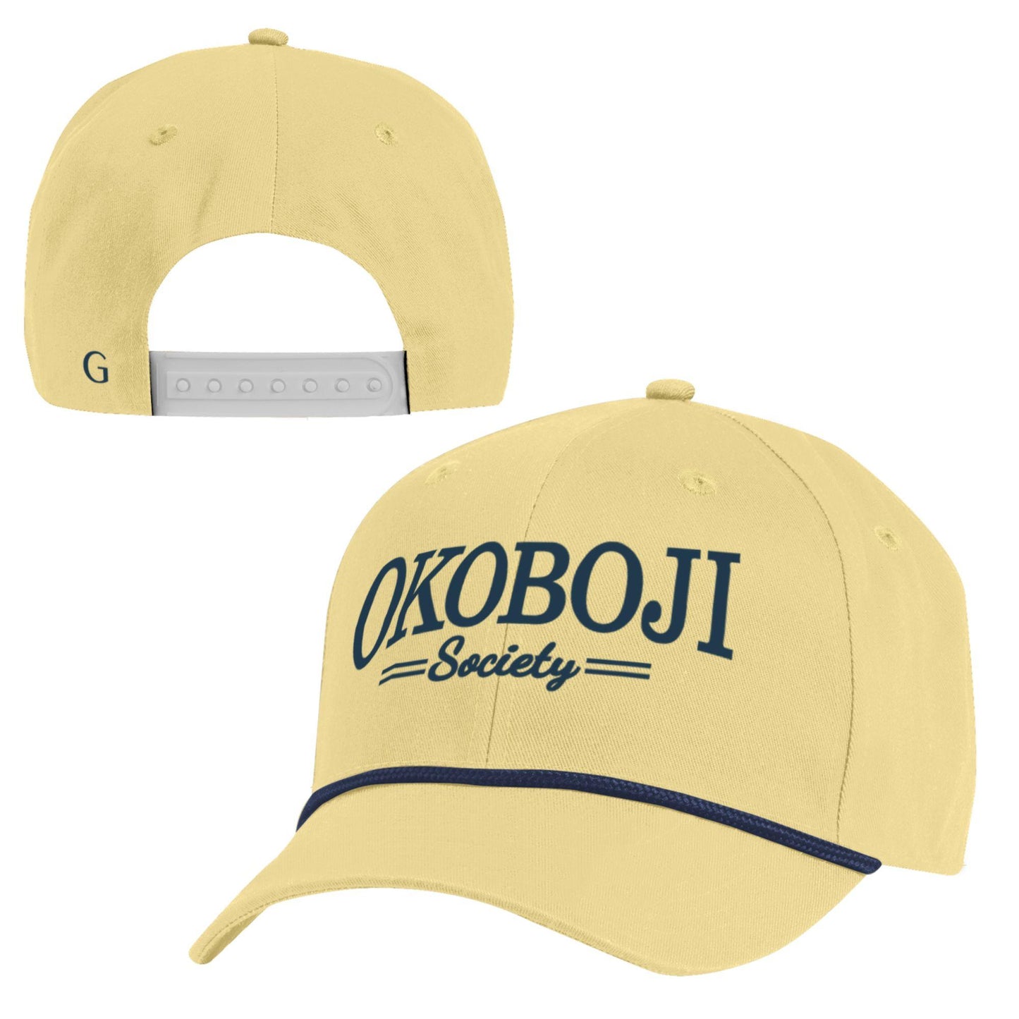 Okoboji Society Hat - Yellow
