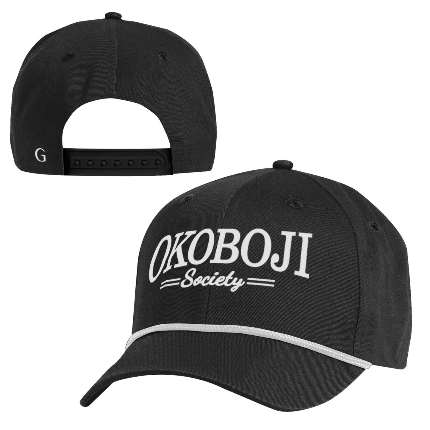 Okoboji Society Hat - Black