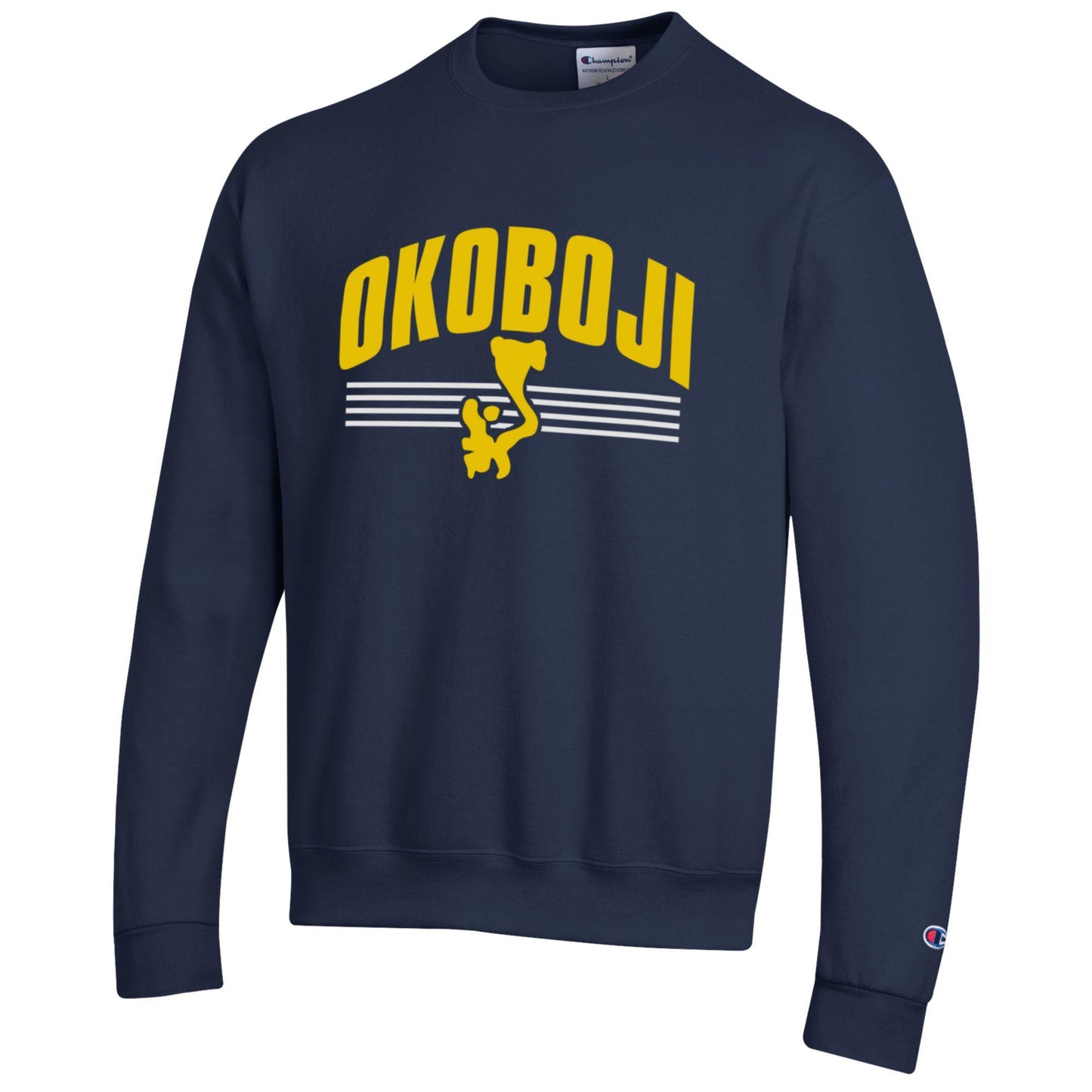 Okoboji Embroidered Powerblend Fleece Crew
