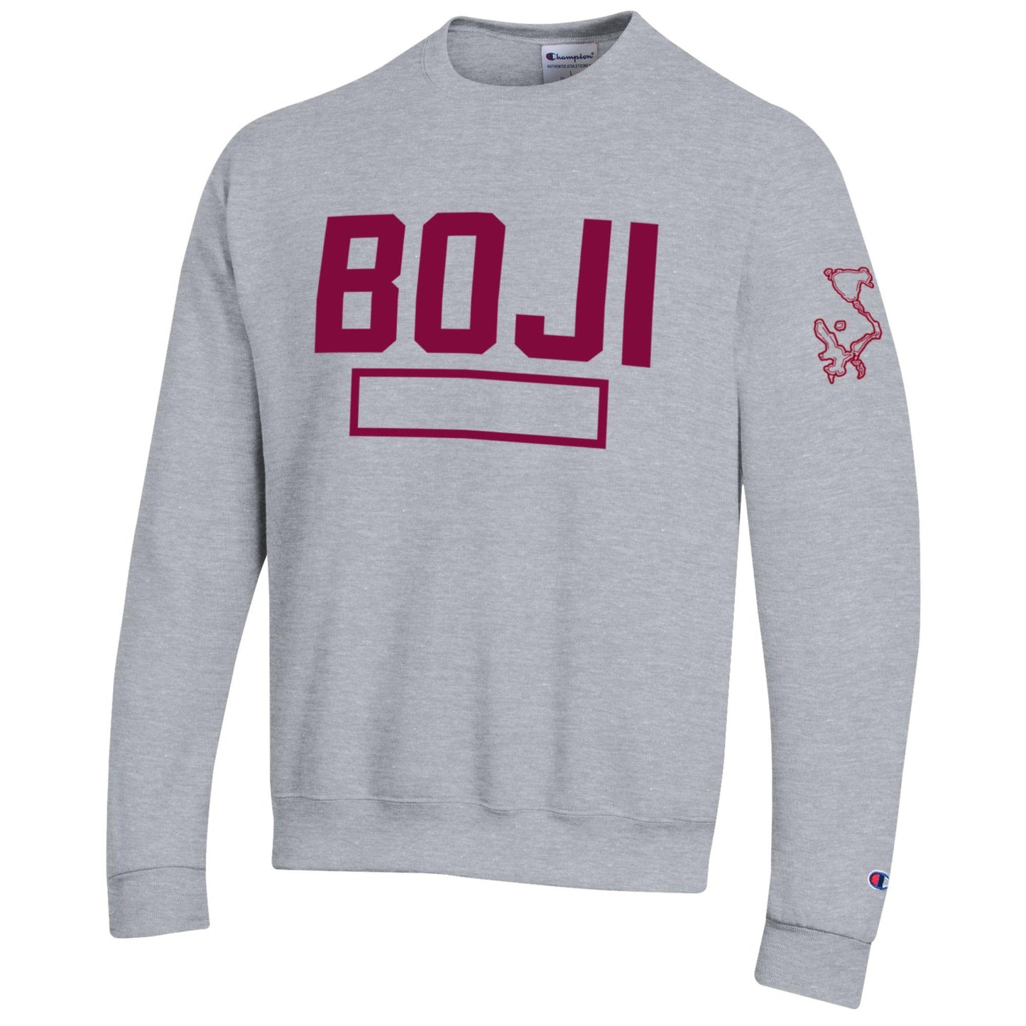 BOJI Wool Applique Sweatshirt
