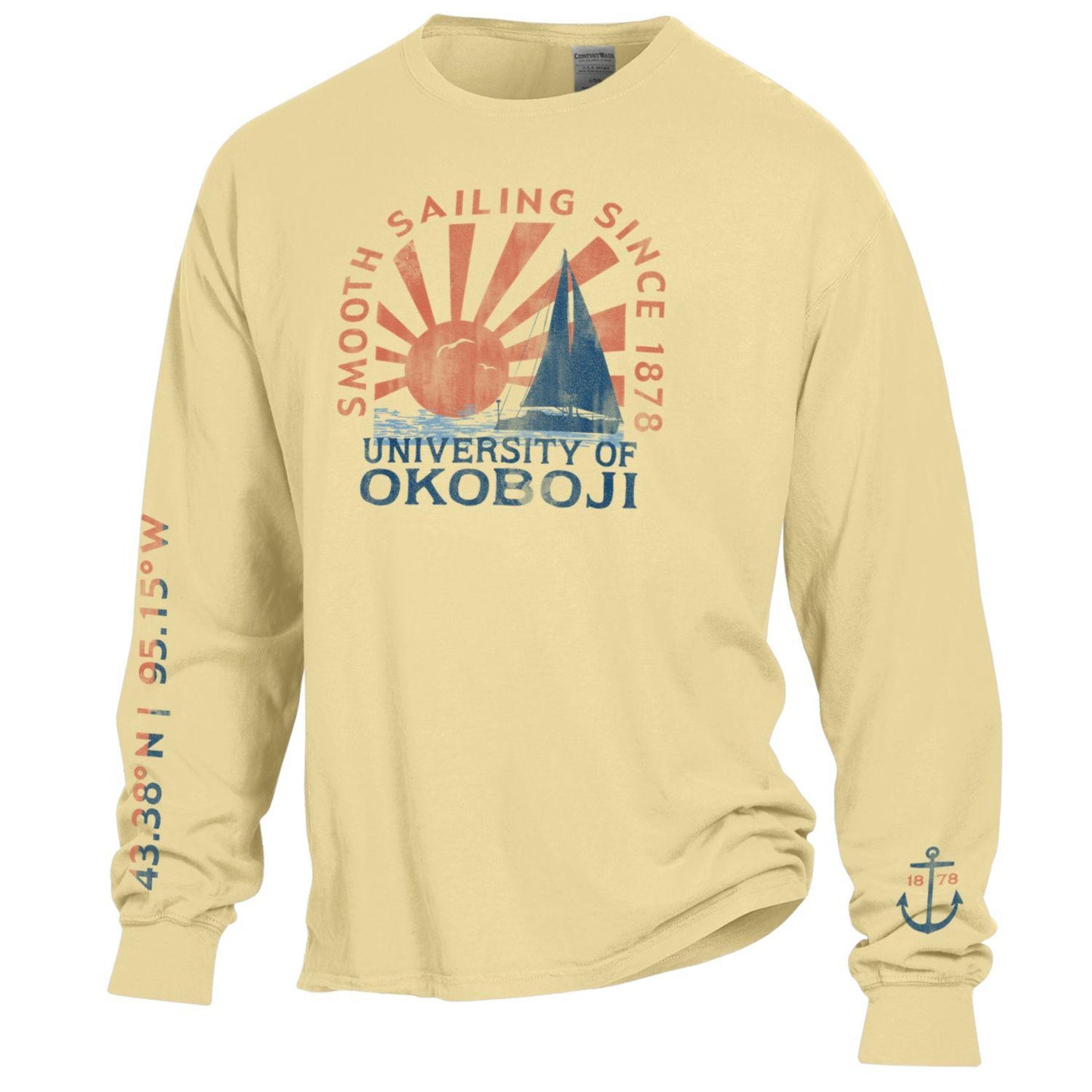 University of Okoboji Smooth Sailing Tee (Long Sleeve Tee)