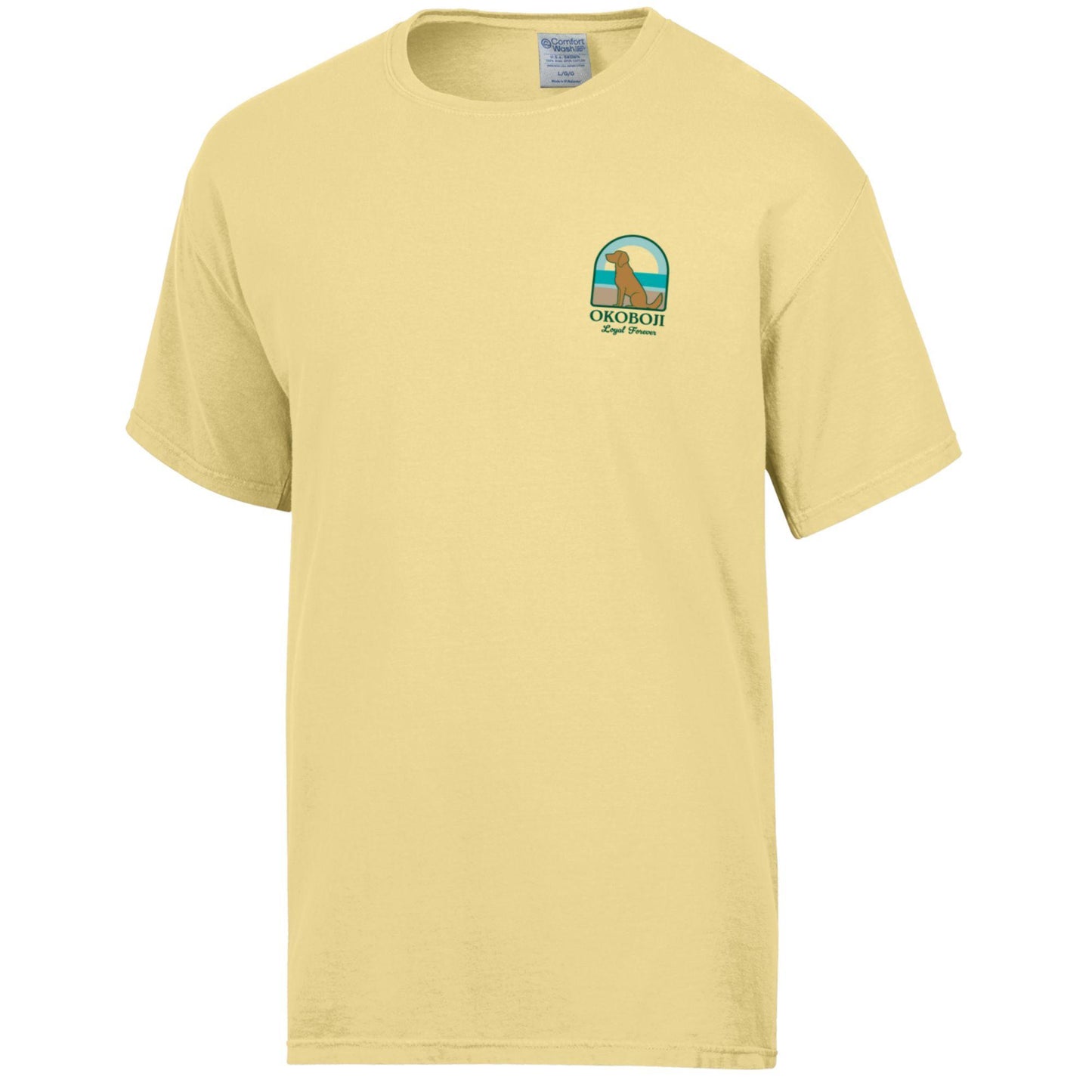 Okoboji Loyal Forever Tee - Yellow