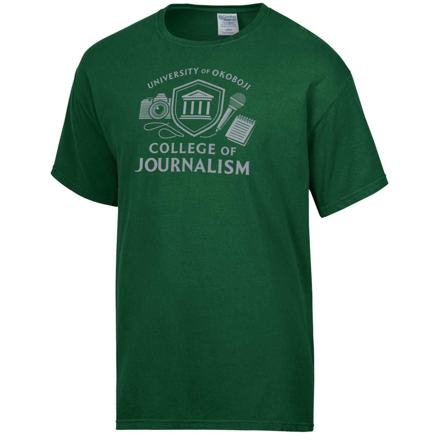 Okoboji College of Journalism Tee - Green
