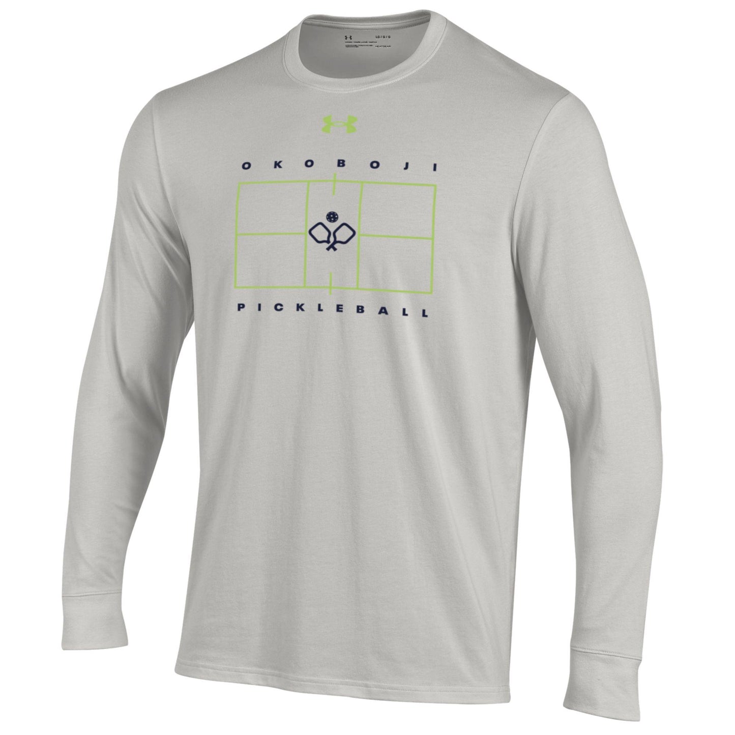 Under Armour Pickleball Long Sleeve Tee - Silver Grey
