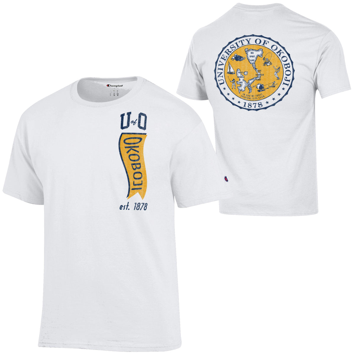 U of O Flag Tee