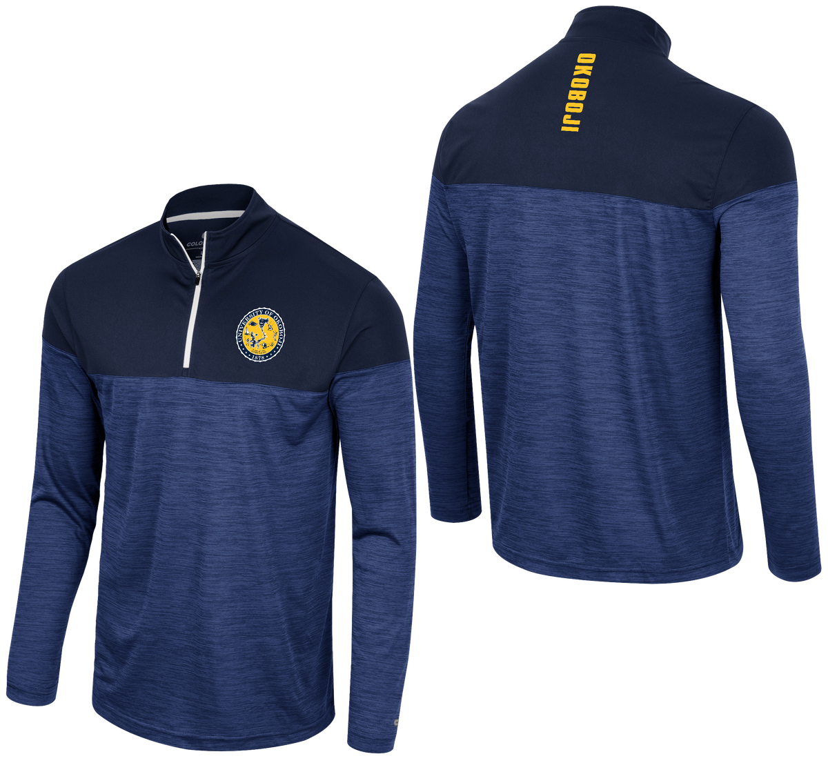 OKOBOJI POSITRACTION 1/4 ZIP WINDSHIRT