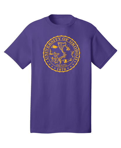 University of Okoboji Solo Gold Crest Tee