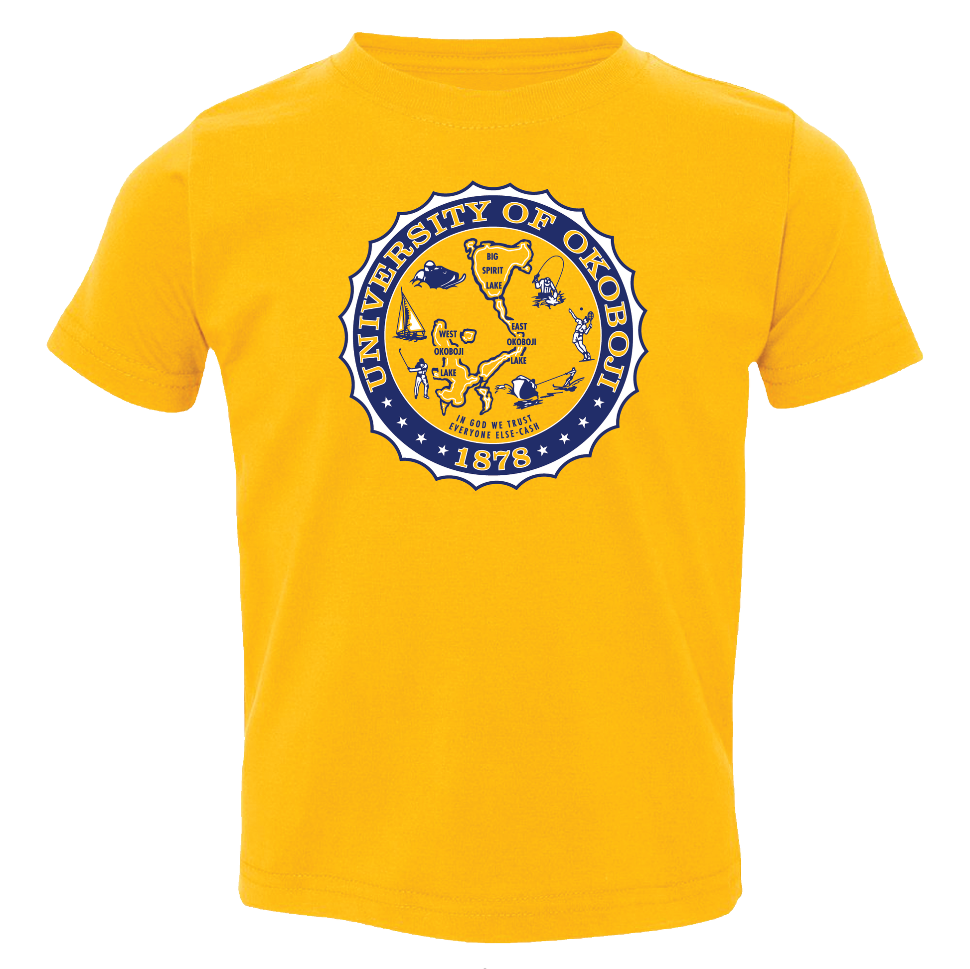 Okoboji Toddler Short Sleeve Tee