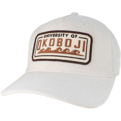 Ivory corduroy Okoboji Trucker
