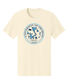 Okoboji Crest Blue Tee - Beige