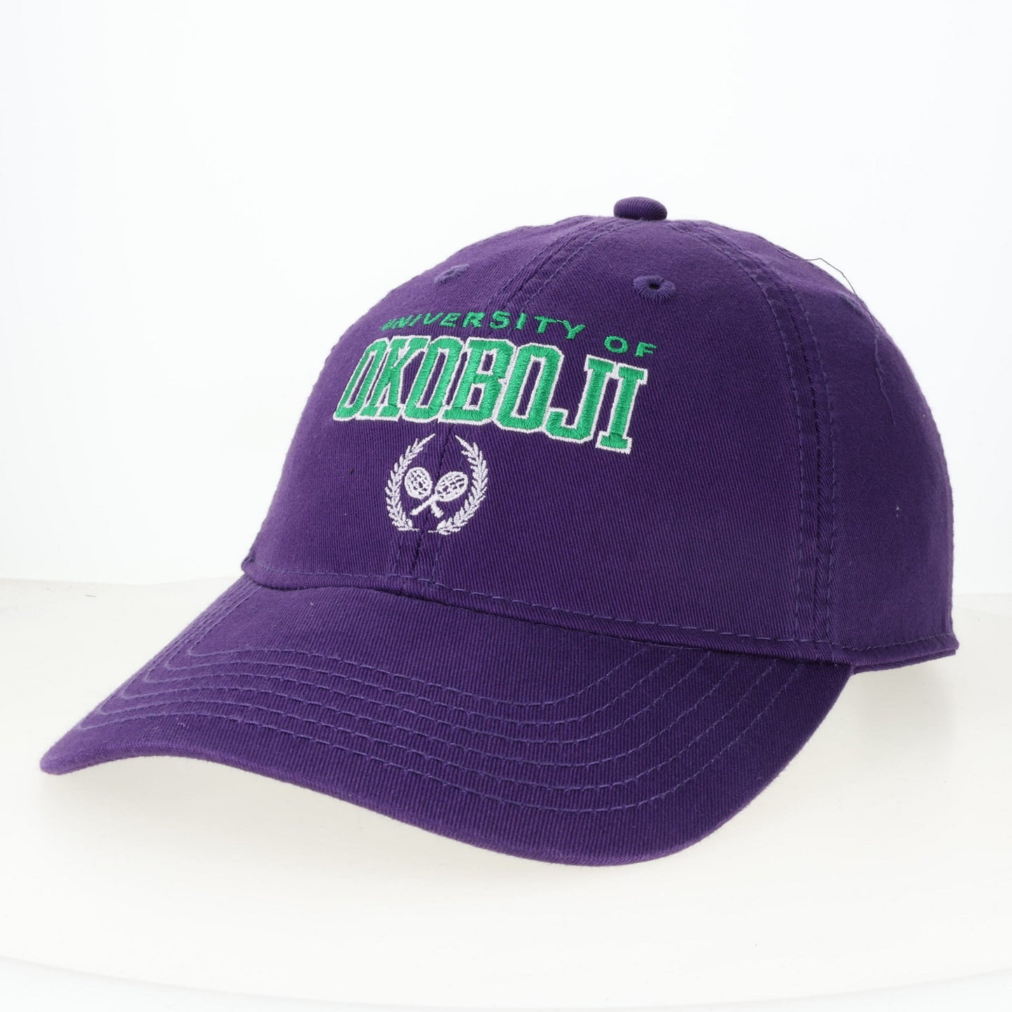 University of Okoboji Tennis Cap - Purple