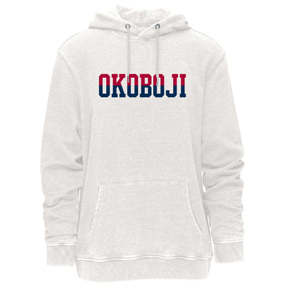 Okoboji Embroidered Split Sky Hood