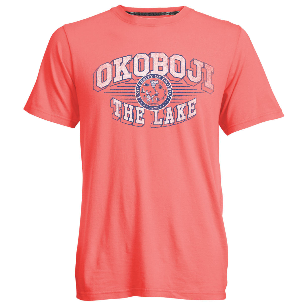 Okoboji Go To Tee (Coral)