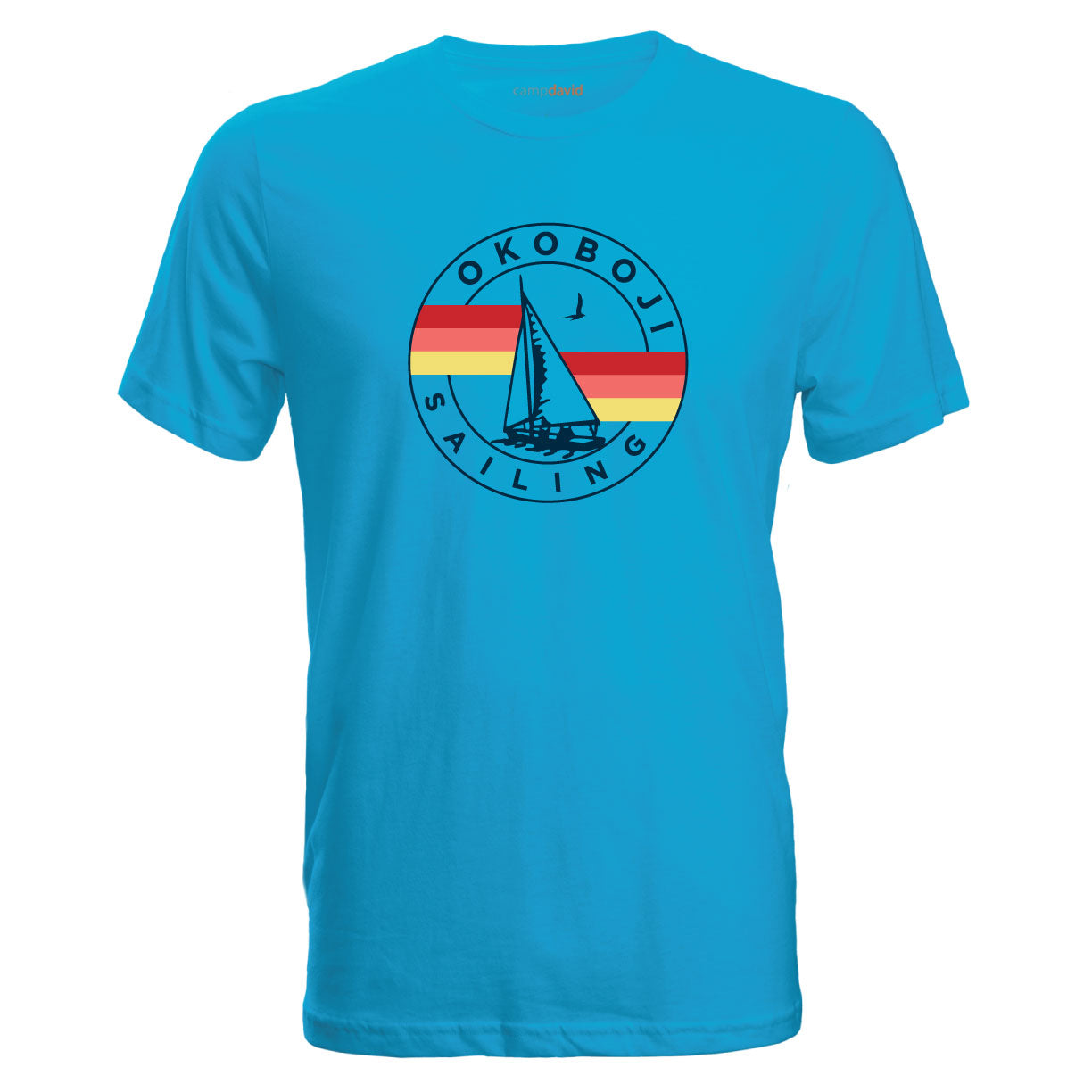 Blue Okoboji Sailing Tee