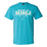 University of Okoboji with Lakes Retro Heather Tee