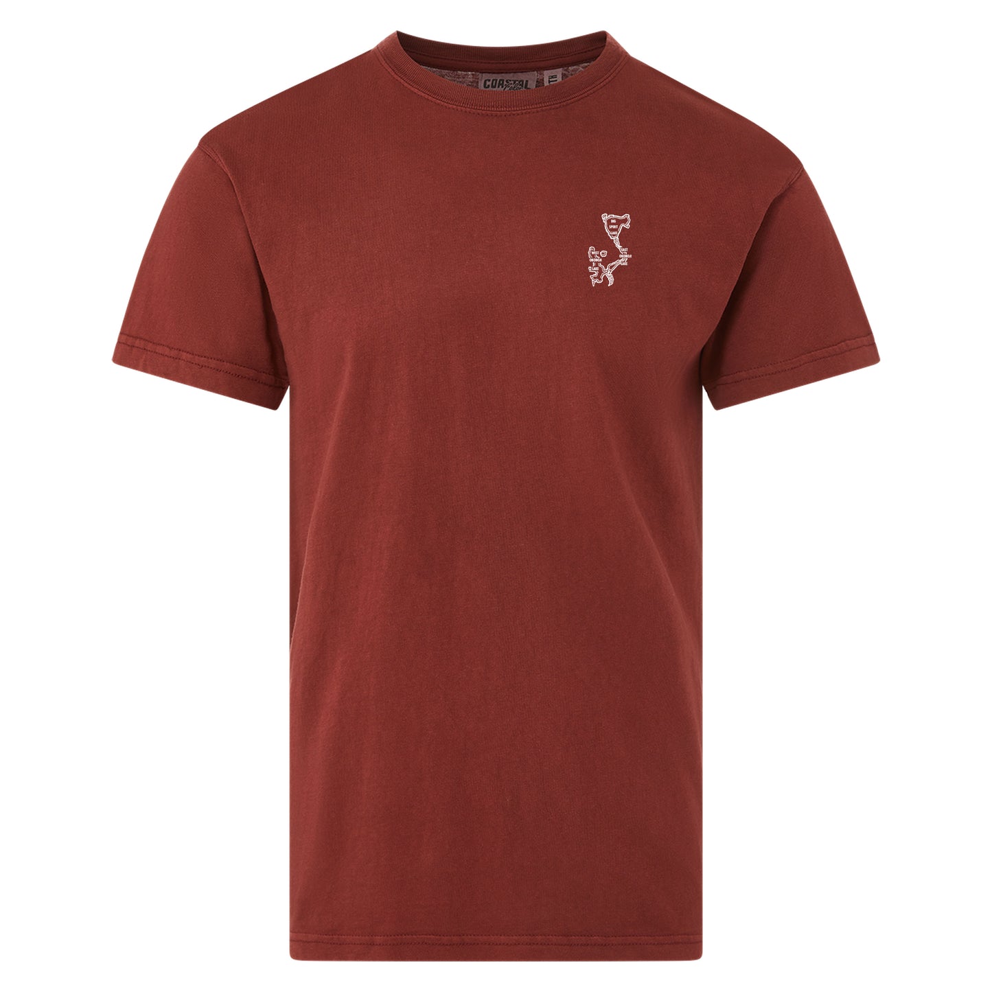 Just The Lakes Left Chest Okoboji Tee