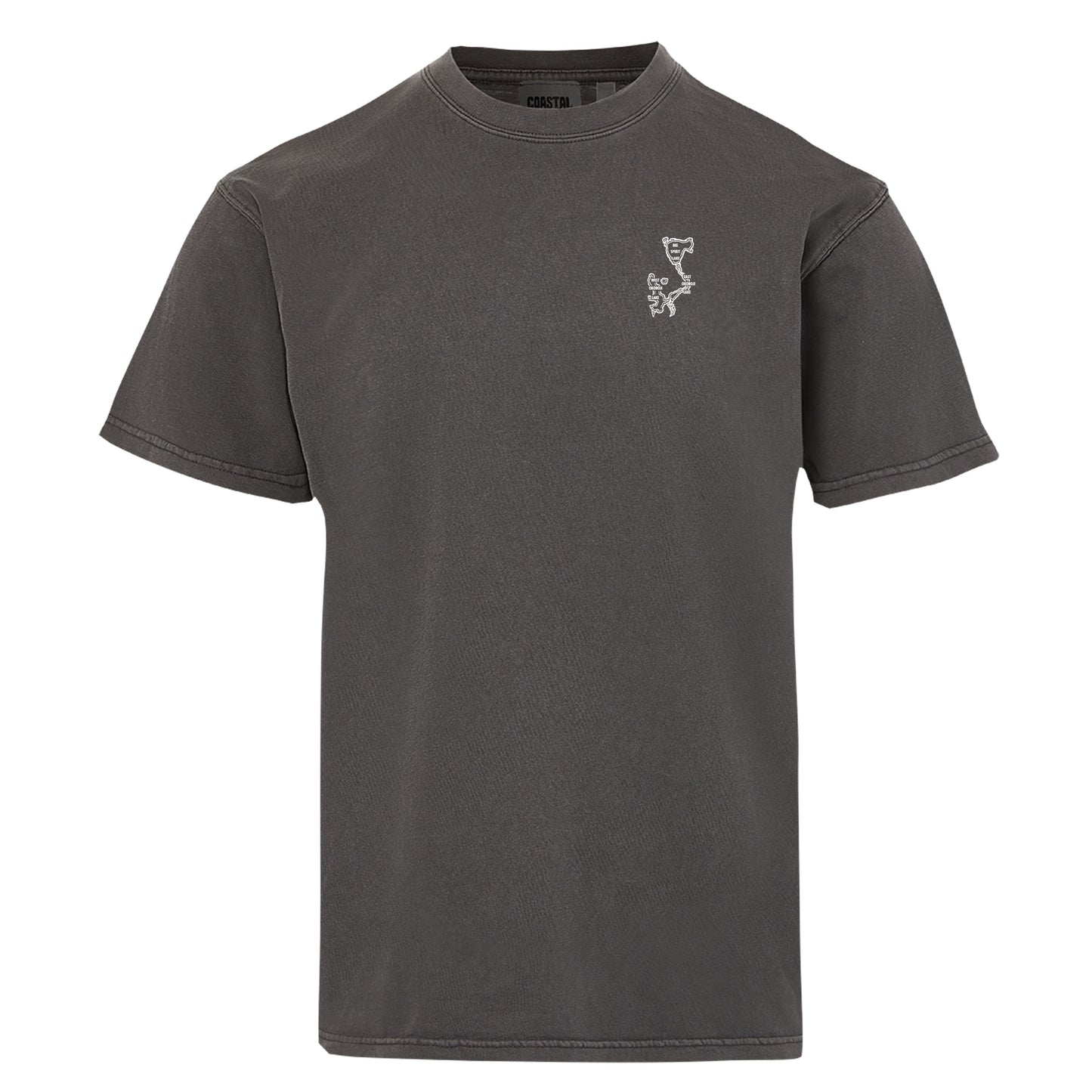 Just The Lakes Left Chest Okoboji Tee
