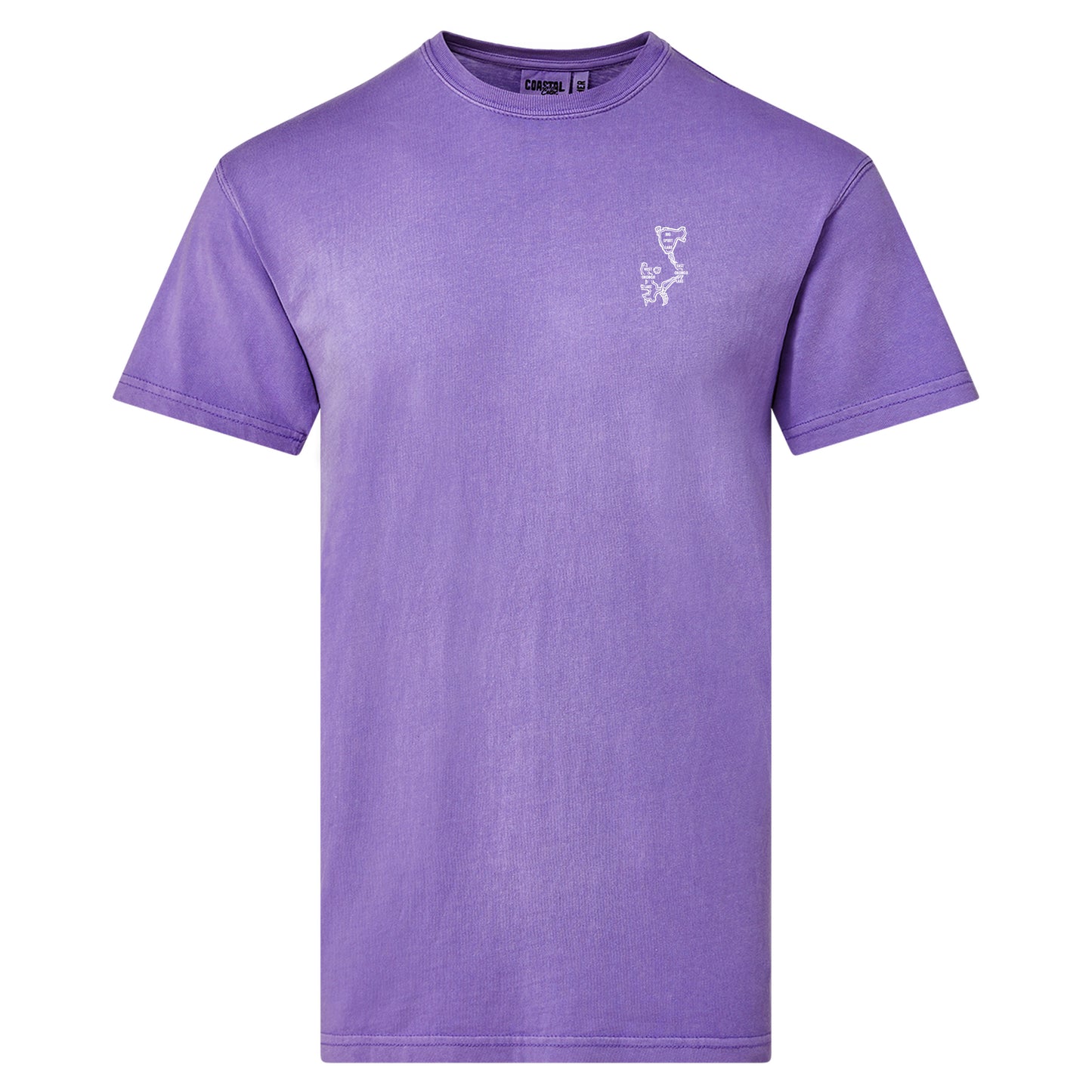 Just The Lakes Left Chest Okoboji Tee