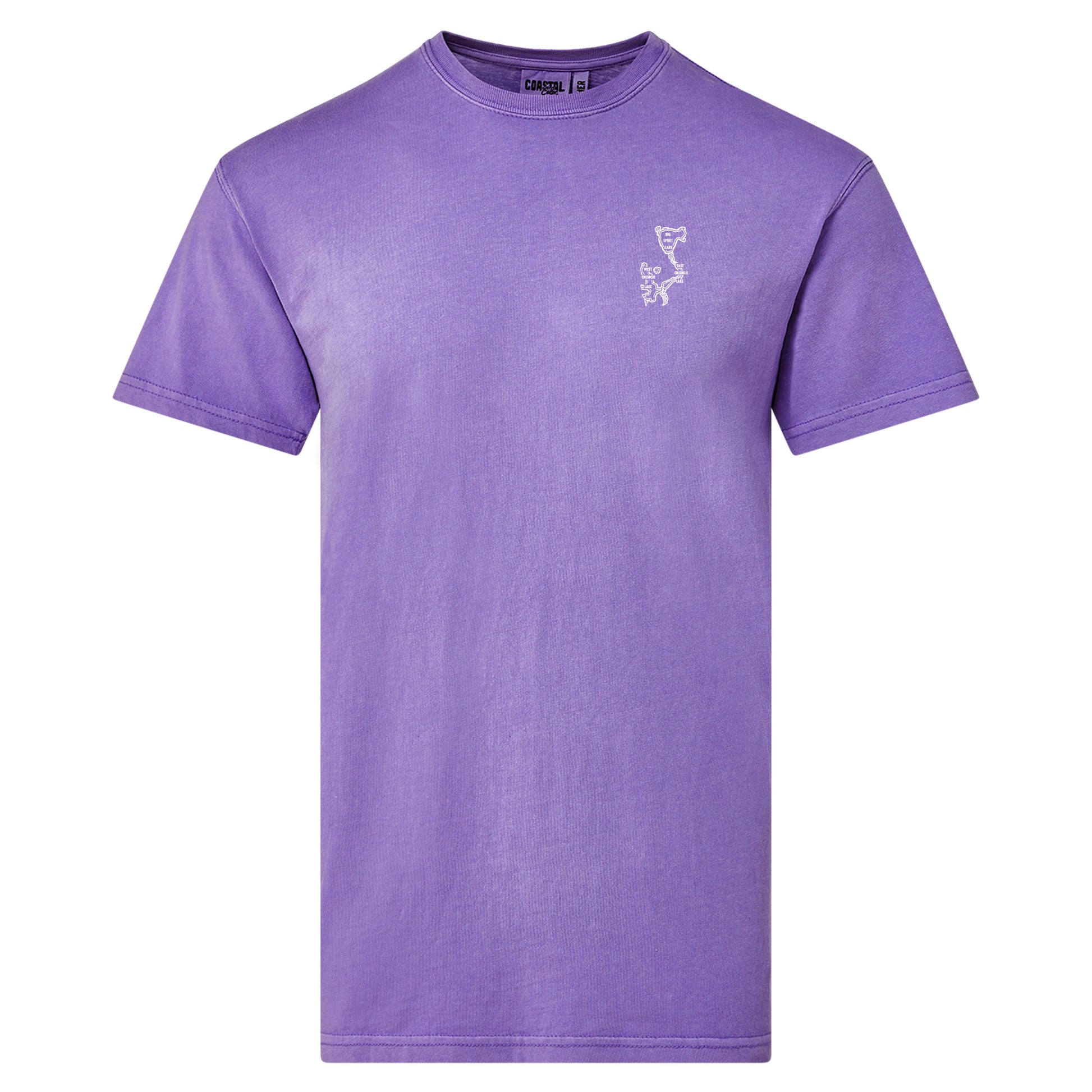 Just The Lakes Left Chest Okoboji Tee