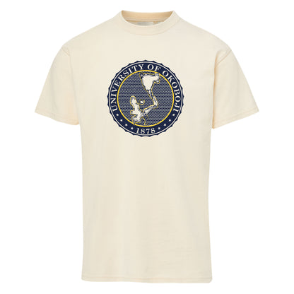 Okoboji Coastal Color  Crest Tee