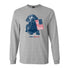 University of Okoboji Puppy Dog Flag Long Sleeve Tee