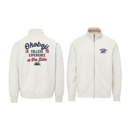 Okoboji Vintage Fleece Track Jacket