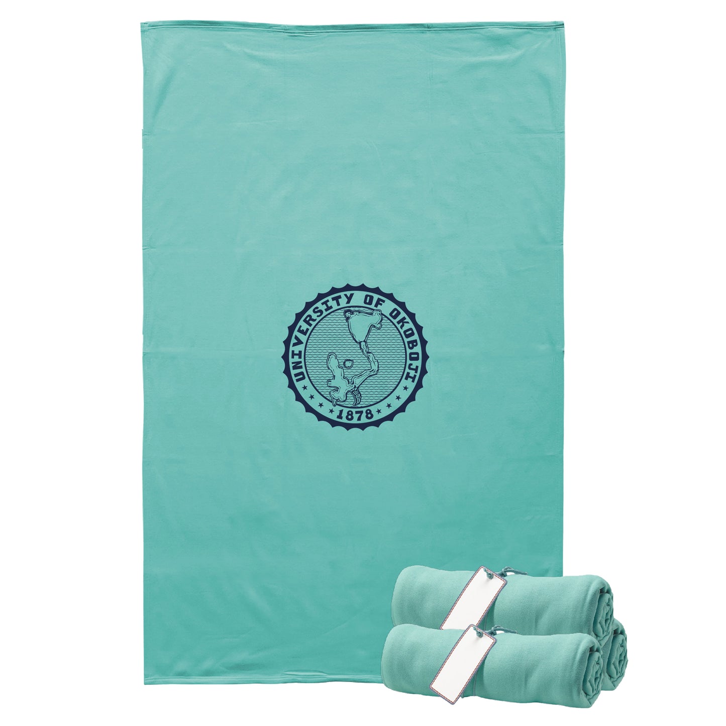 University of Okoboji Baby Blanket