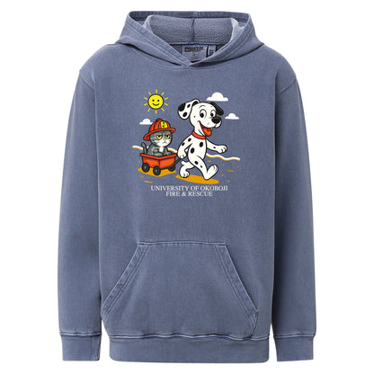 U of O Fire & Rescue Coastal Color™ Youth Hoodie - Navy