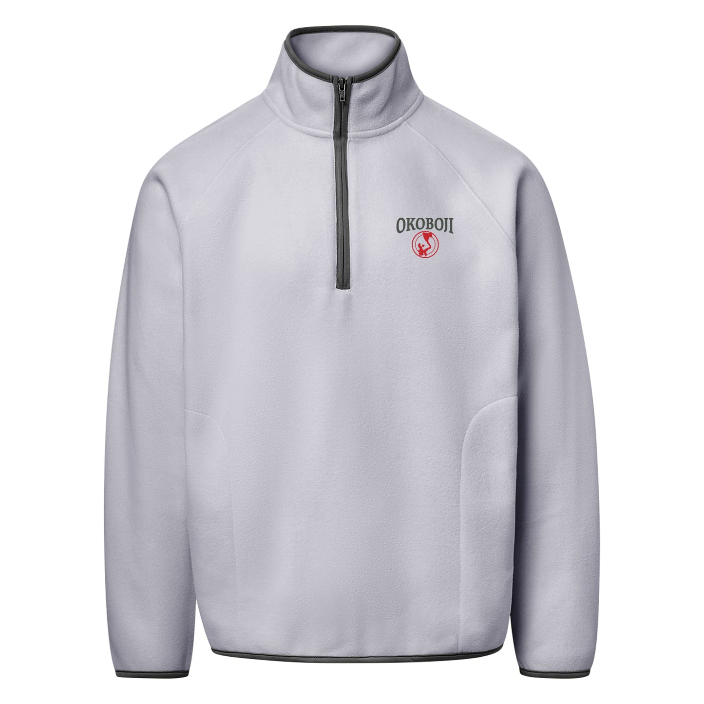 Okoboji Whisper Fleece™ Quarter Zip - Grey