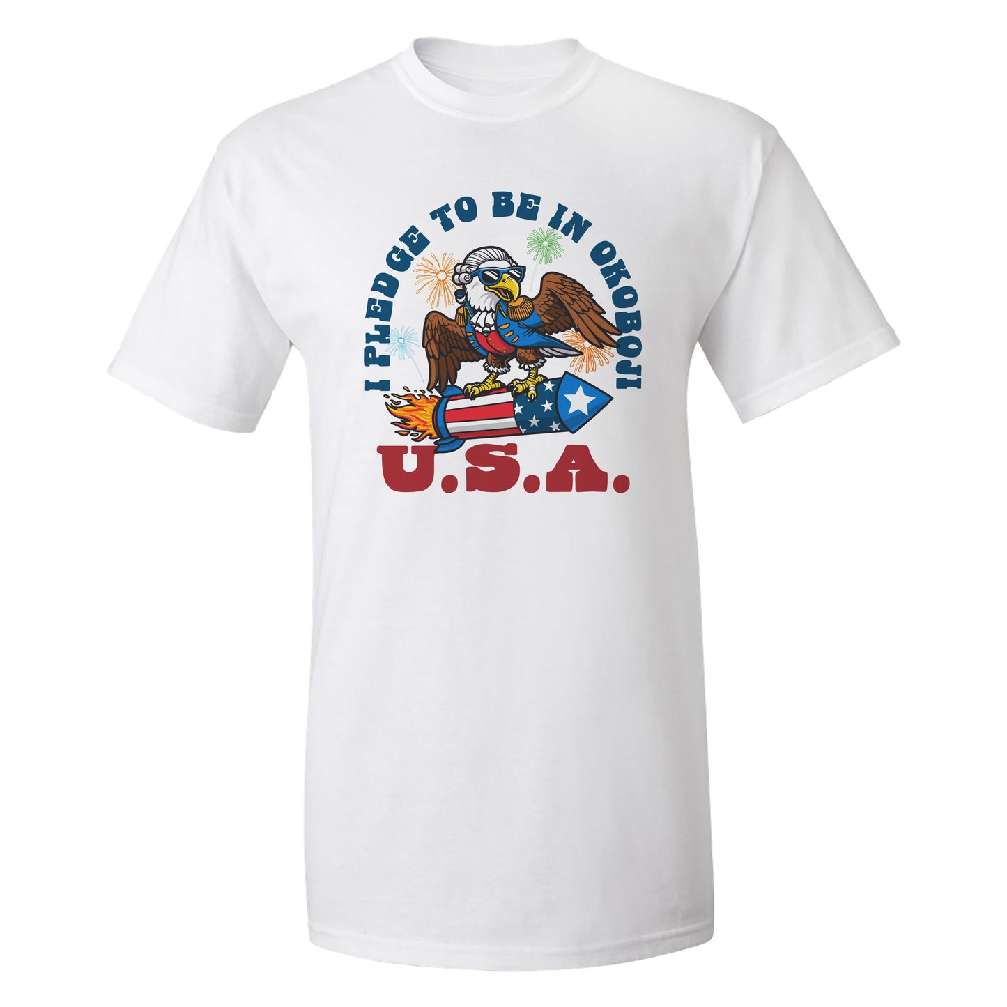 I Pledge ( Okoboji ) USA Tee