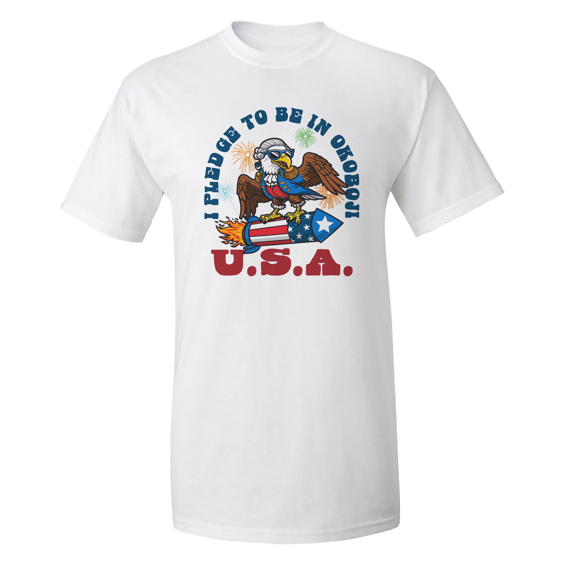 I Pledge ( Okoboji ) USA Tee