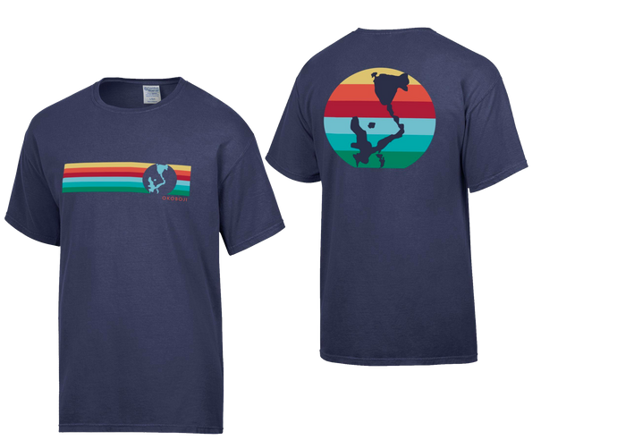 Okoboji 6 Stripe Tee