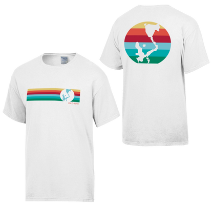 Okoboji 6 Stripe Tee