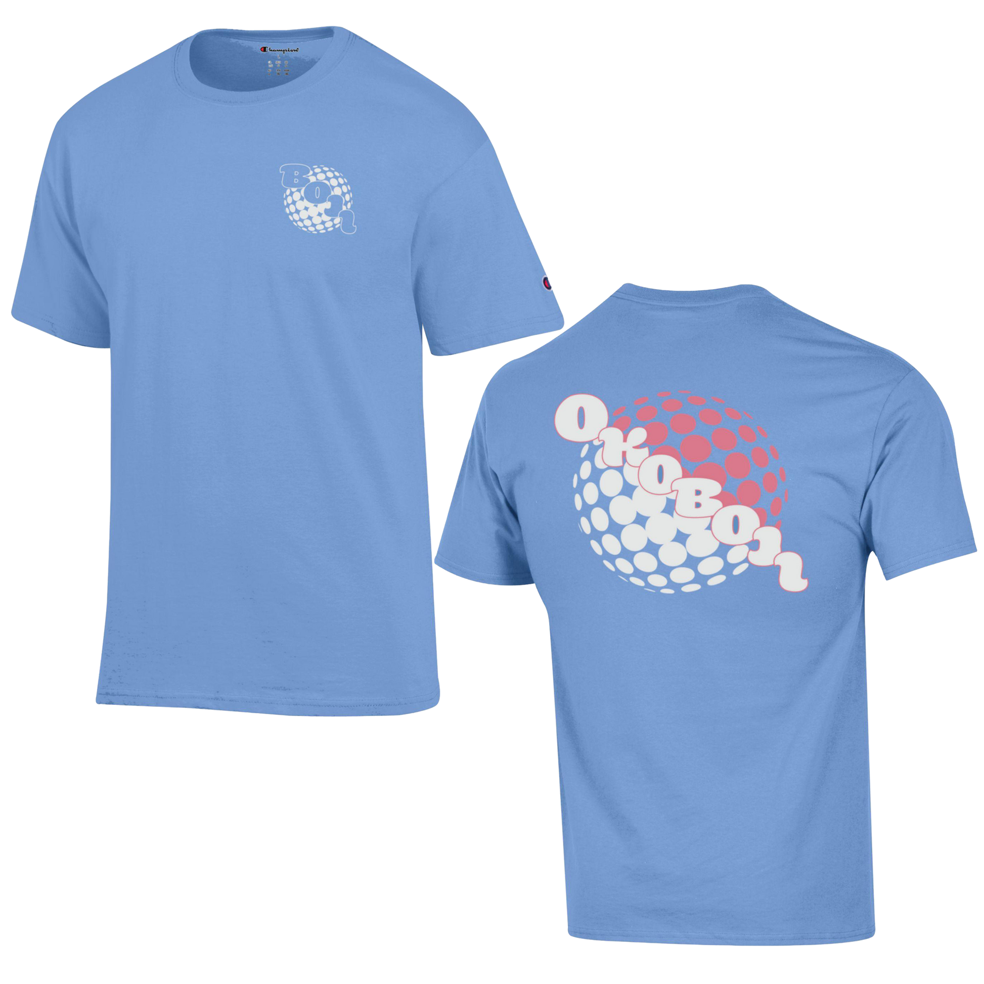 Okoboji Puff Tee - Blue