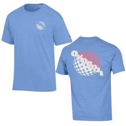 Okoboji Puff Tee - Blue