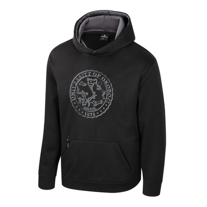 University of Okoboji Youth Blackout Hoodie - Black