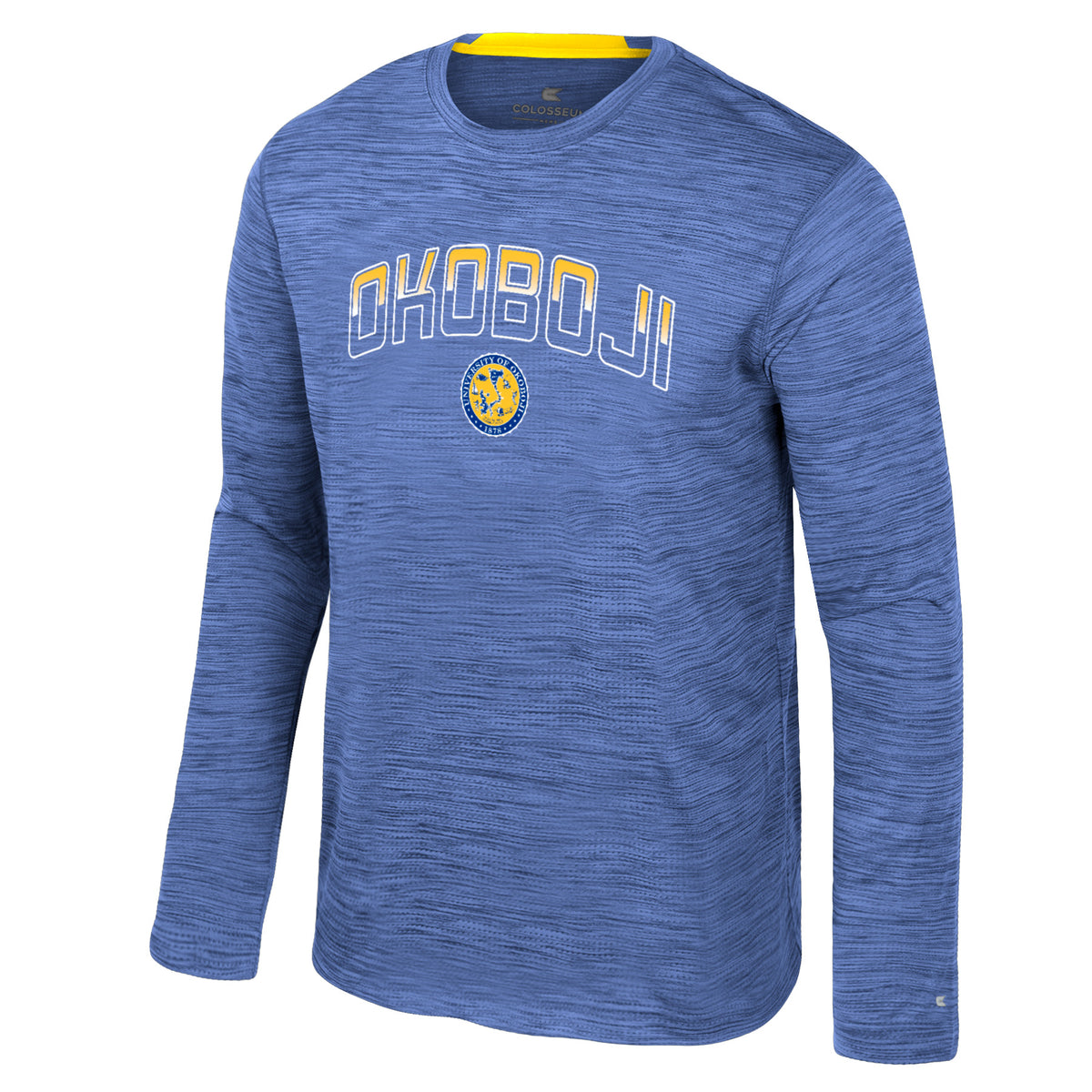 Colosseum OKOBOJI Stilgar Performance Long Sleeve Tee - Royal Blue