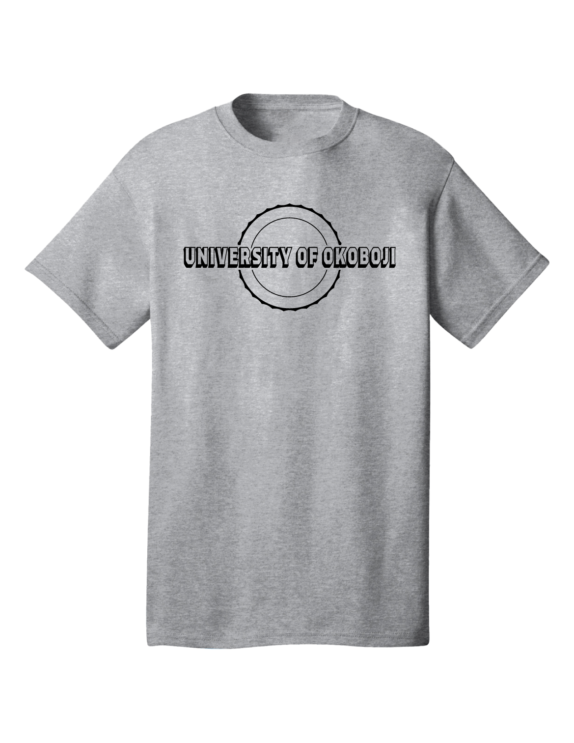 1 University of Okoboji Tee - Grey