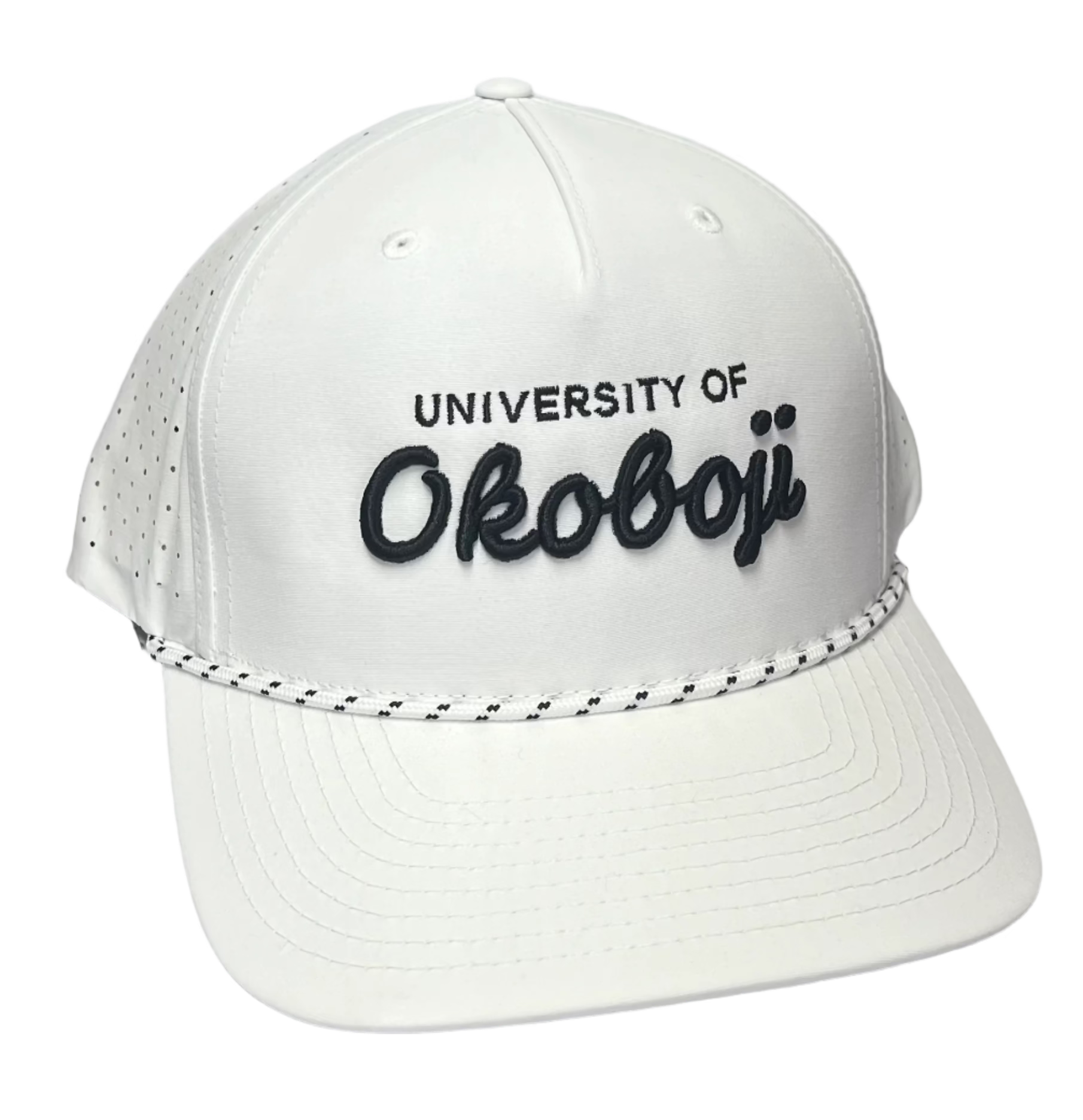 University of Okoboji LASER PERF PERFORMANCE ROPE CAP