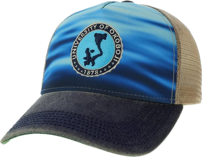 U of Okoboji Crest Waves Trucker