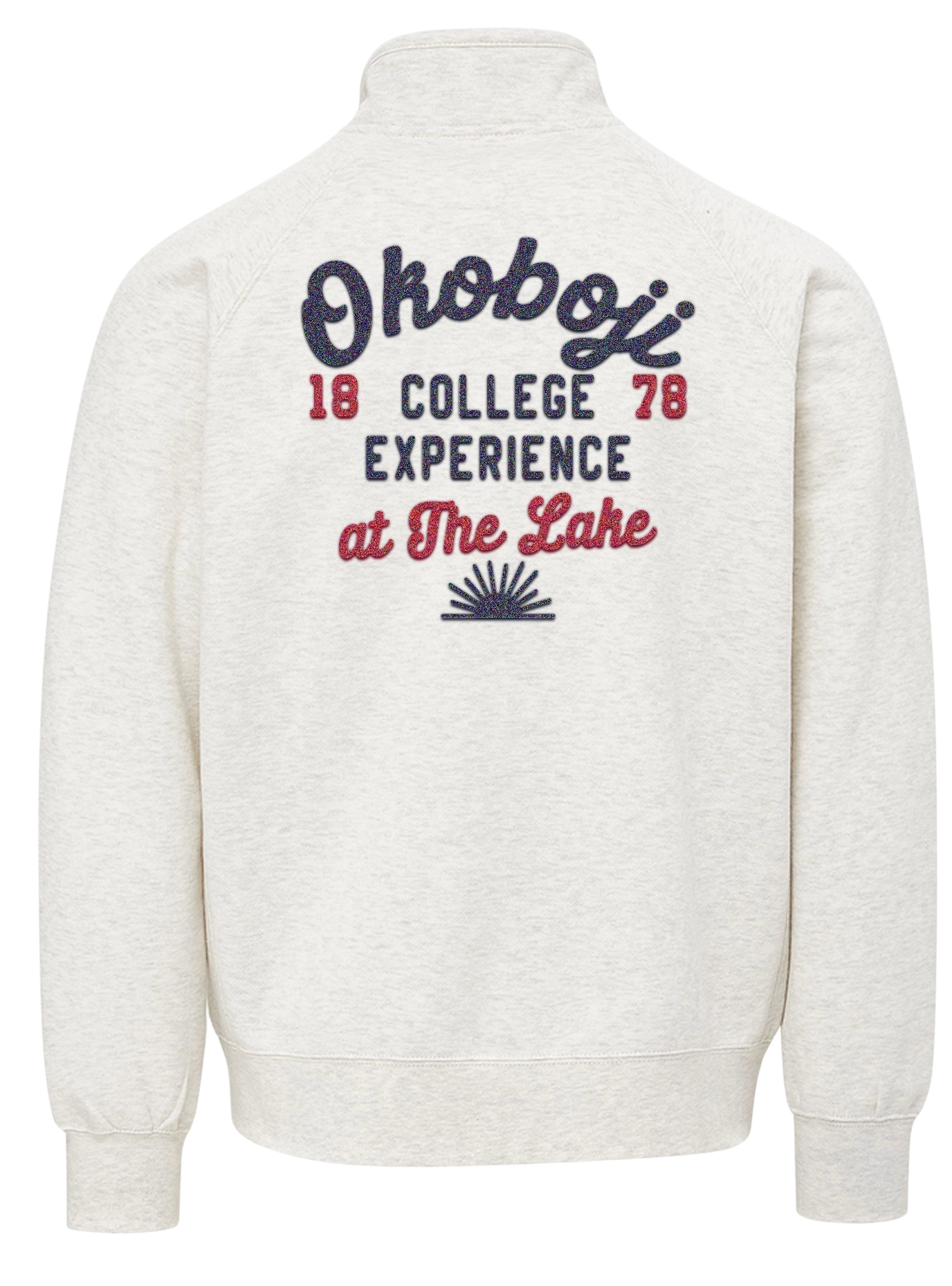 Okoboji Vintage Fleece Track Jacket